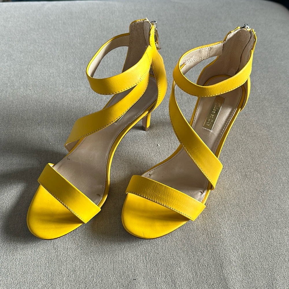 Yellow heels